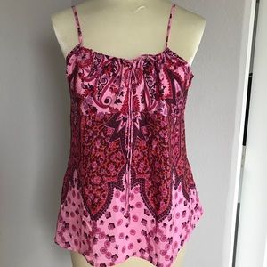 Banana Republic NWT top size Large 100% silk